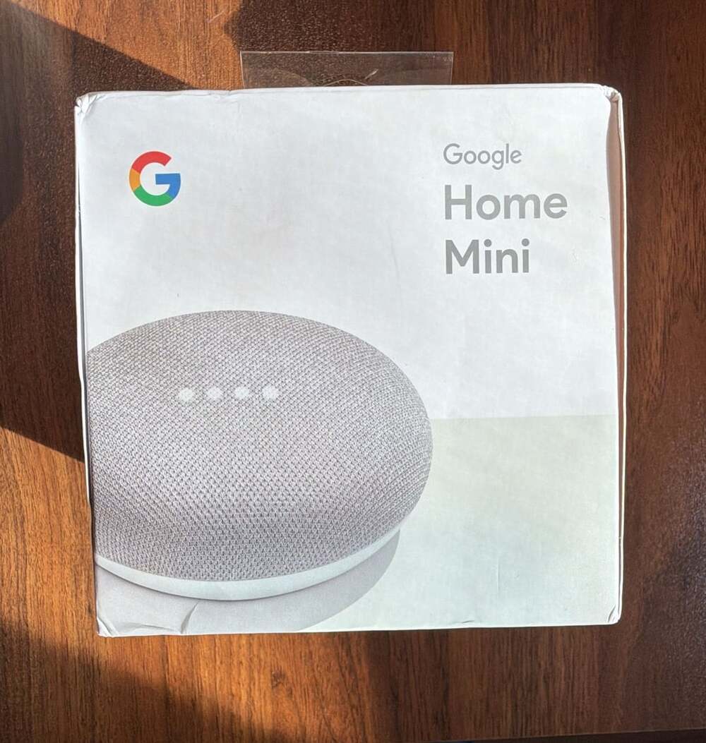 Google Home Mini Chalk Smart Speaker GA00210-US
